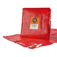 Saco Polymesh FUN&GO 55x83 cm Rojo para Leña - Pack 10 ud.