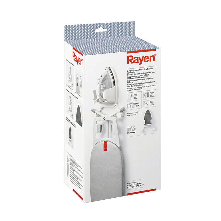 Colgador Universal para Tabla de Planchar y Plancha Rayen Rayen — Planchas y Centros de Planchado