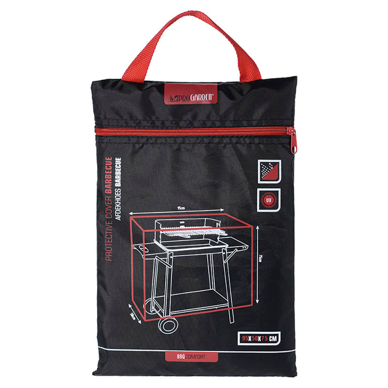 Funda protectora para barbacoa ProGarden 95x50x75 cm resistente a la intemperie