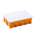 Caja de derivación rectangular Famatel con tapa blanca para pladur