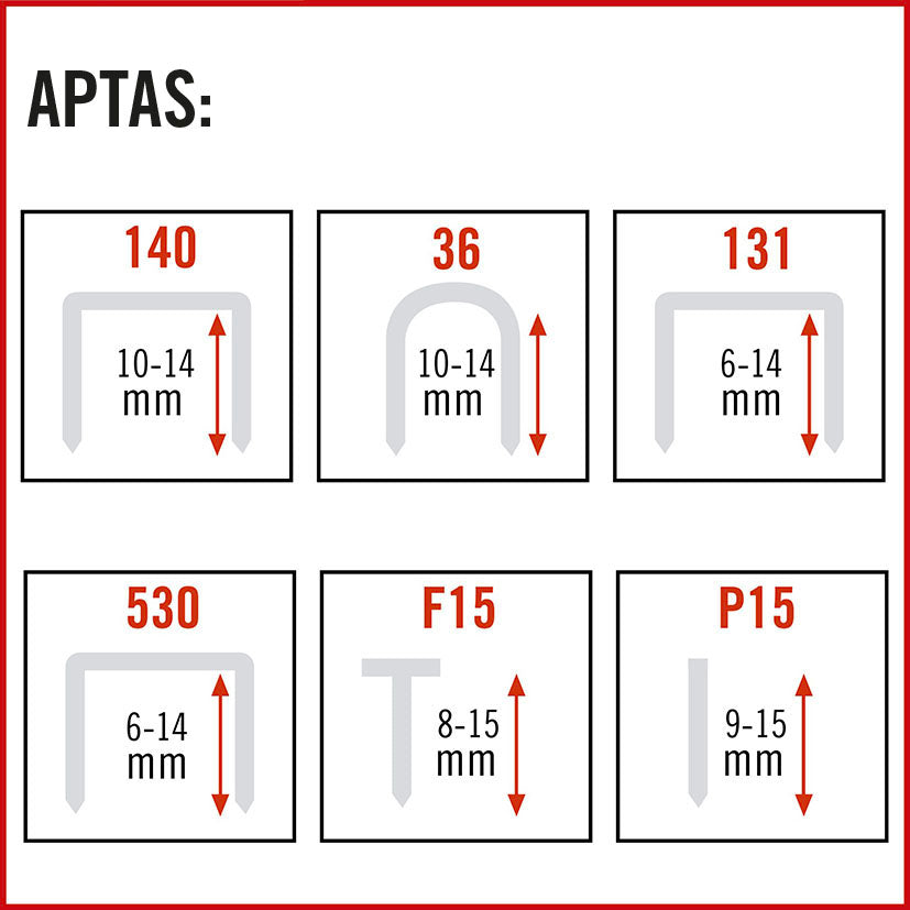 Clavadora 6en1 Ratio Cr6777 Ratio — Grapadoras y Clavadoras