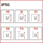 Clavadora 6en1 Ratio Cr6777 Ratio — Grapadoras y Clavadoras