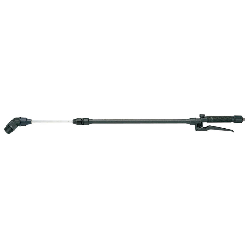 Lanza telescópica Di Martino para pulverizador de 70 a 100 cm con regulador de presión y mango ergonómico.