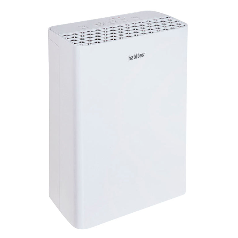 Purificador de aire Habitex AIR20 blanco con panel de control superior táctil