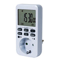 Programador eléctrico digital semanal DUOLEC PD-2 con pantalla LCD y botones de configuración