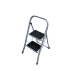 Escalera pequeña de acero HABITEX Ultra Slim de 2 peldaños para uso doméstico