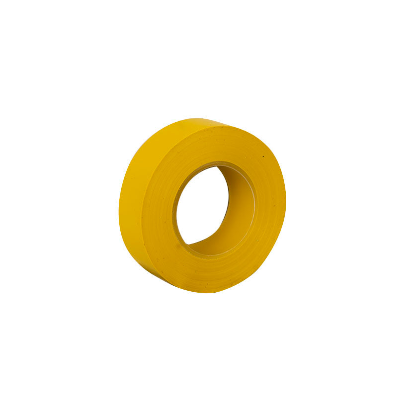 Rollo de cinta aislante de PVC Plymouth N12 color amarillo 19mm x 20m