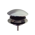 Válvula de desagüe click-clack Tecnoagua T-303 en acabado cromado para lavabo y bidé