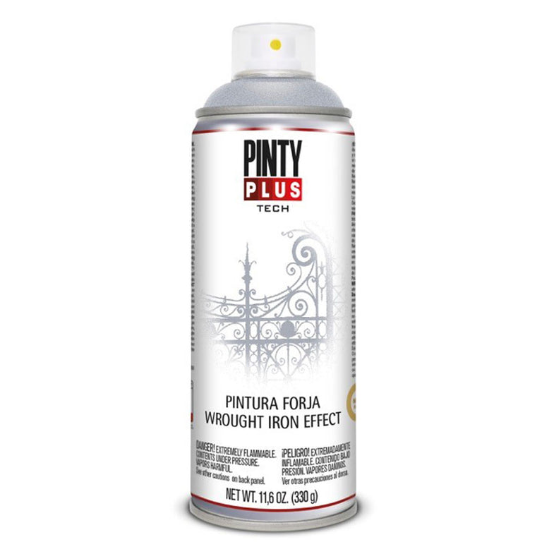 Spray Pintyplus Tech Pintura Forja color gris efecto hierro antiguo 400ml