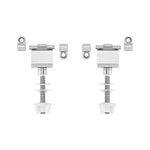 Kit de bisagras y herrajes de acero inoxidable para instalación de tapa WC Roca Victoria