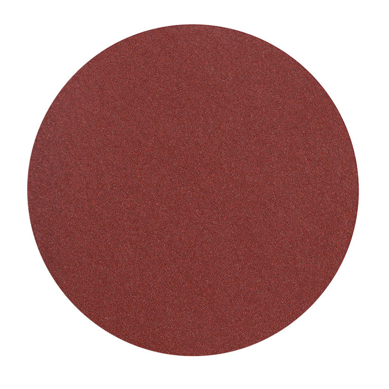 Disco abrasivo circular autoadherente RATIO de óxido de aluminio color marrón