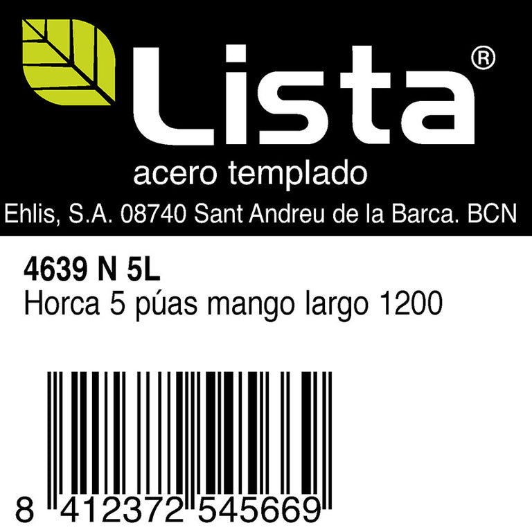 Horca Agrícola Lista. Lista — Horcas