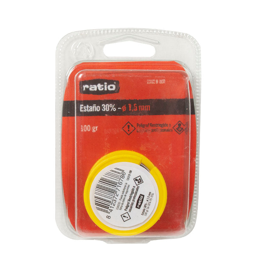 Bobinas en Blíster. Ratio — Consumibles Soldadura Eléctrica