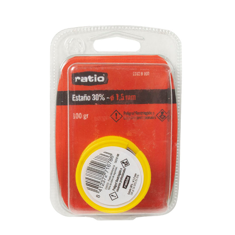 Bobinas en Blíster. Ratio — Consumibles Soldadura Eléctrica