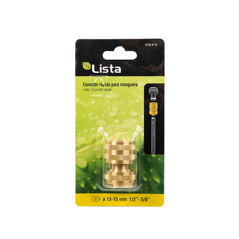 Embalaje blíster del conector rápido para manguera LISTA referencia 8700N70