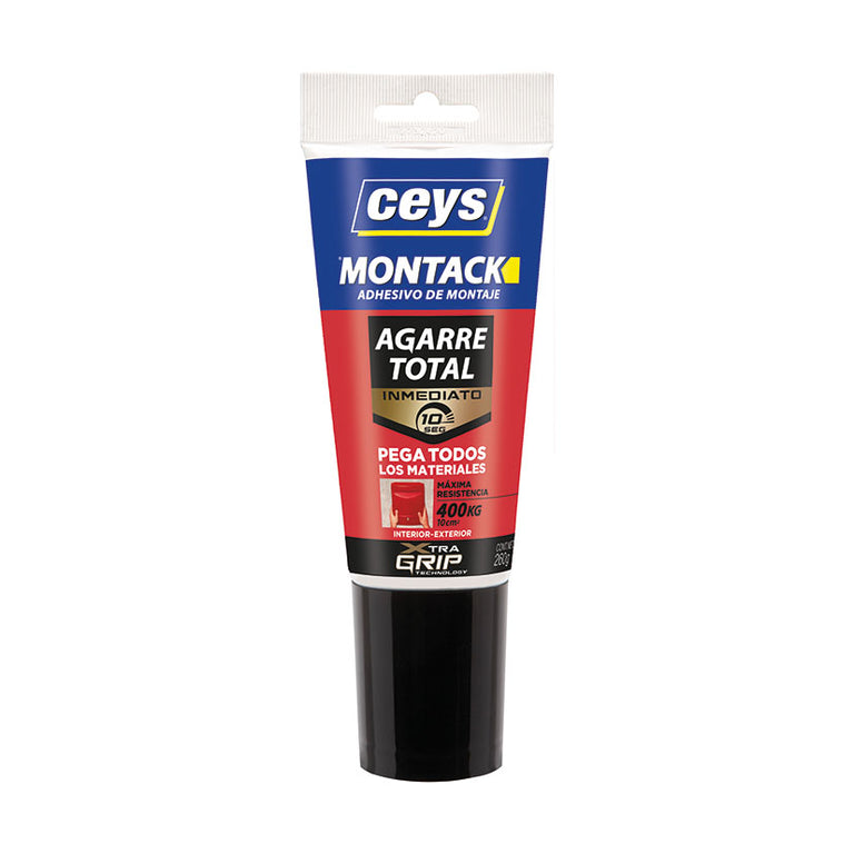 Adhesivo de montaje Ceys Montack Agarre Total Inmediato tubo 260g