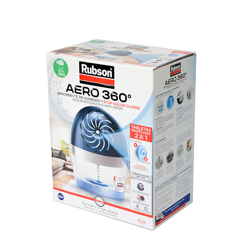 Absorbehumedad Rubson Aero 360º. Rubson — Deshumidificadores y Purificadores