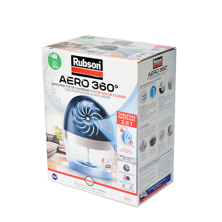 Absorbehumedad Rubson Aero 360º. Rubson — Deshumidificadores y Purificadores