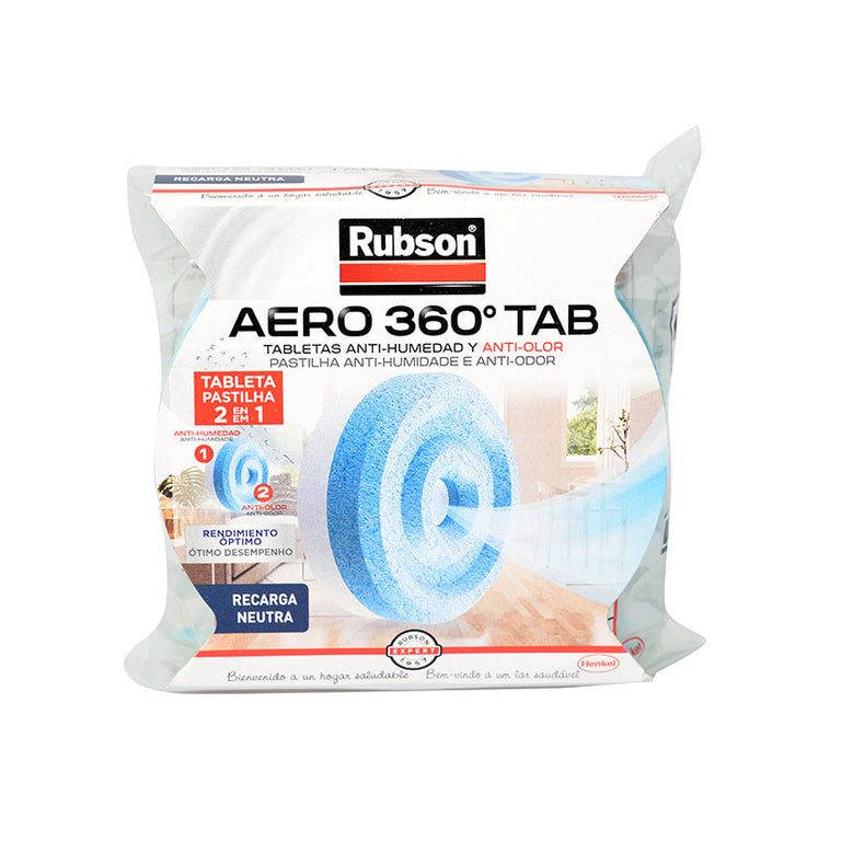 Absorbehumedad Rubson Aero 360º. Rubson — Deshumidificadores y Purificadores
