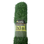 Rollo de seto artificial LISTA de 2x3 metros fabricado en la Unión Europea.