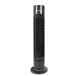 Ventilador de torre Habitex VT50 color negro diseño vertical elegante 78 cm altura