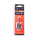 Embalaje original del mini portabrocas RATIO 6903H para atornilladores de batería.