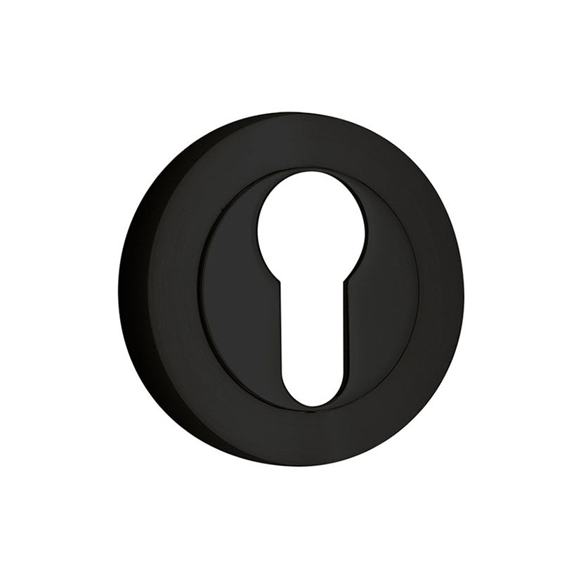 Bocallave circular Jandel EQ 285 acabado negro mate para cilindro tipo euro