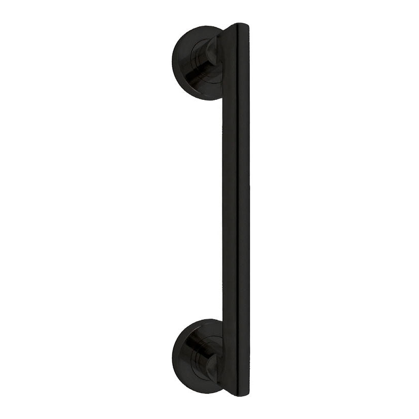 Manillón tirador vertical Jandel SV-M200 con fijación por rosetas negro mate