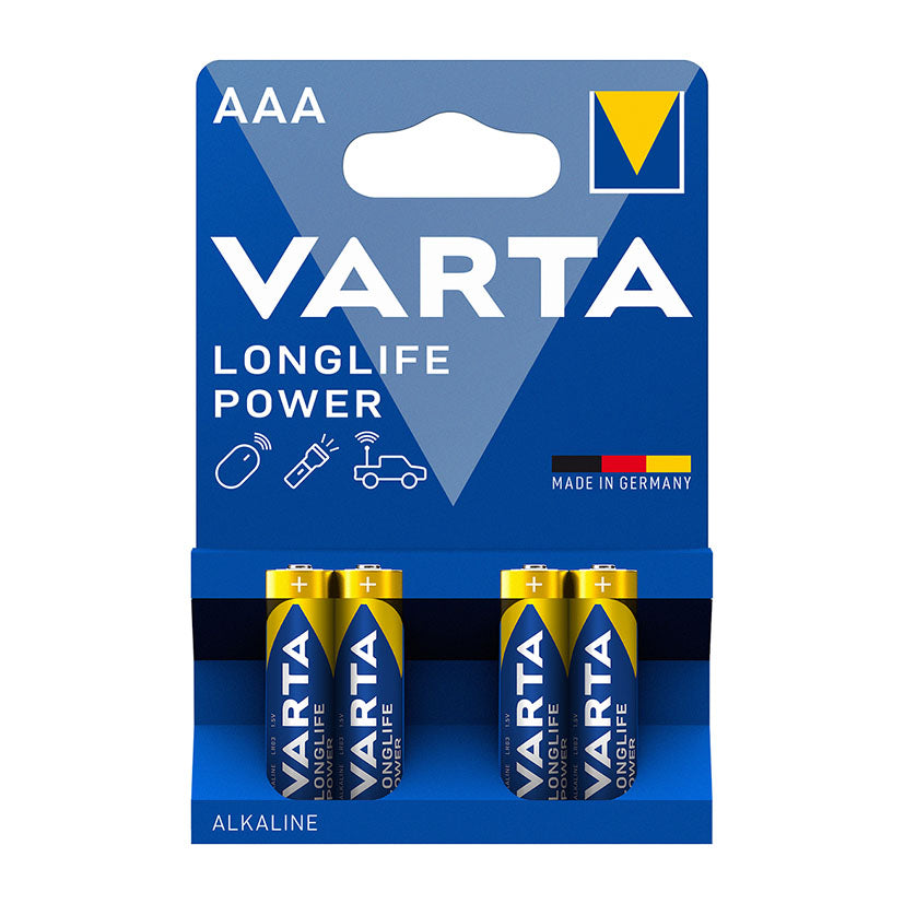 Pila Alcalina Varta Longlife Power Varta — Pilas Alcalinas