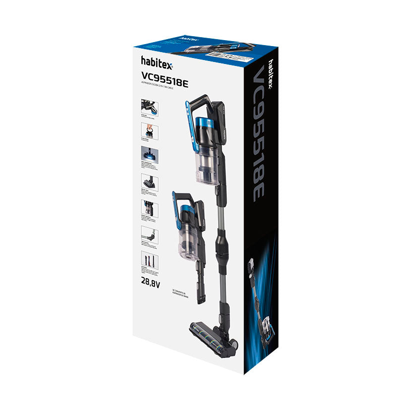 Aspirador 2 en 1 sin Cable Habitex Vc95518e Habitex — Aspiradores y Accesorios