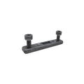 Regleta pletina MICEL TLD25 de zamak con tornillos Allen M6 para perfil de carga de toldo.