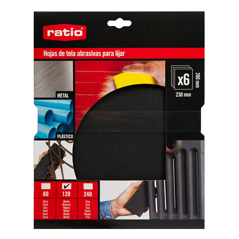Tela Esmeril Ratio 3636 Ratio — Abrasivos Manuales