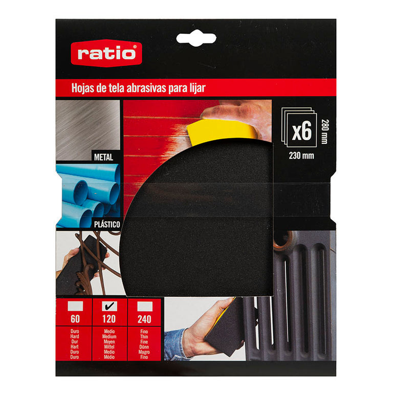 Tela Esmeril Ratio 3636 Ratio — Abrasivos Manuales