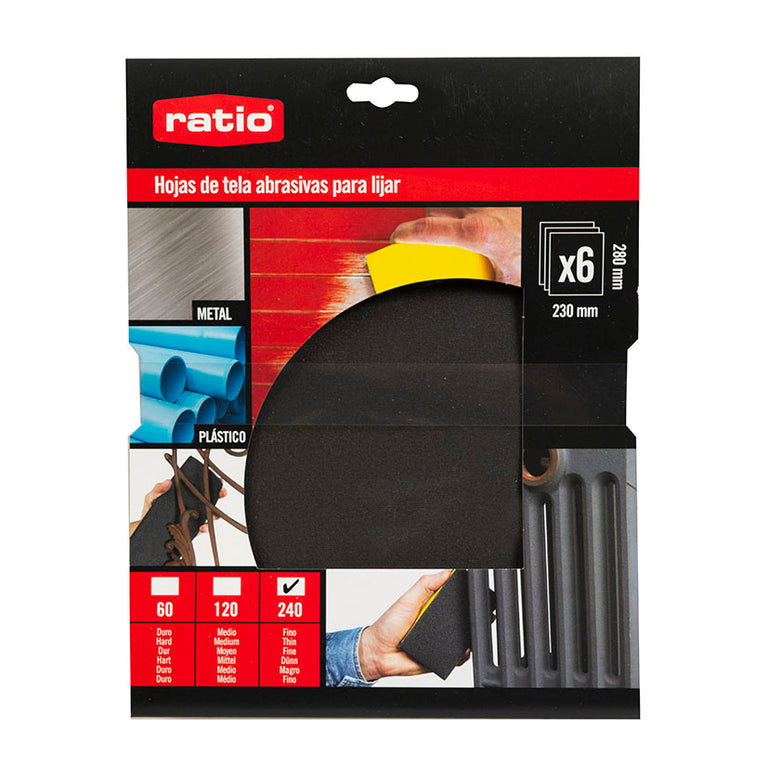 Tela Esmeril Ratio 3636 Ratio — Abrasivos Manuales