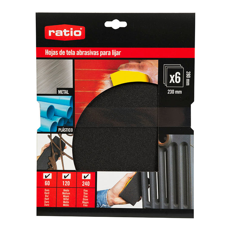 Tela Esmeril Ratio 3636 Ratio — Abrasivos Manuales