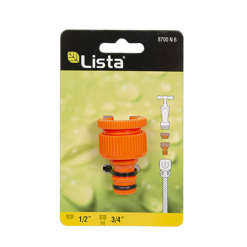 Empaque de conector para grifo LISTA modelo 8700 N 6 adaptable 1/2 y 3/4 pulgadas.