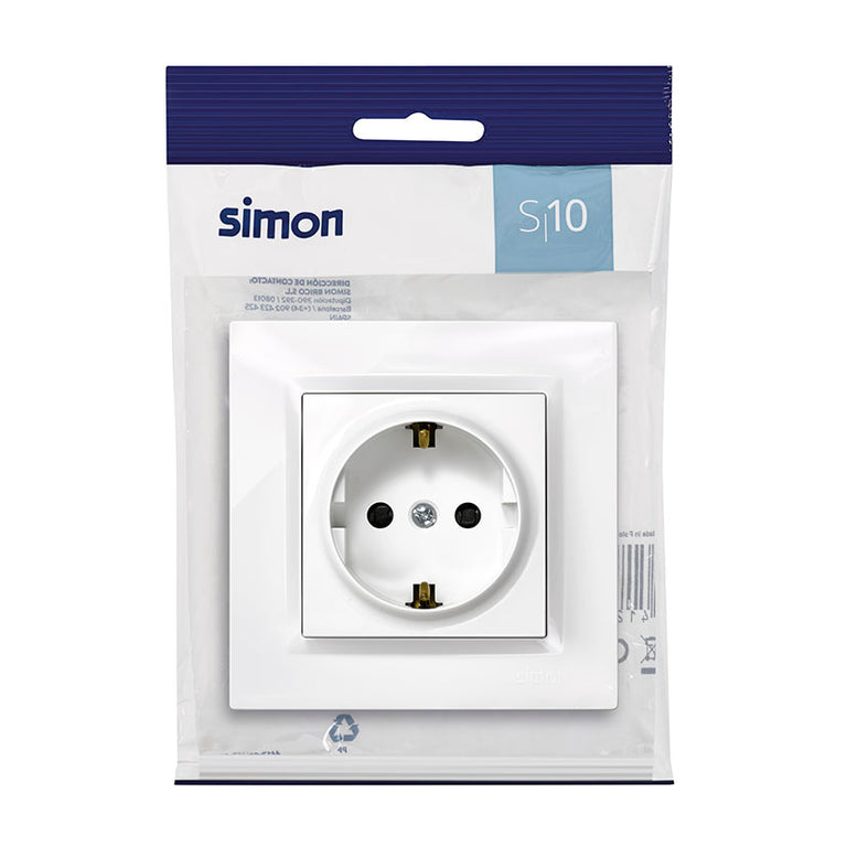 Mecanismo de Empotrar Simon Serie 10 Simon — Mecanismos de Empotrar
