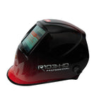 Casco de soldar RATIO R103-HD vista lateral con regulador de posición externo