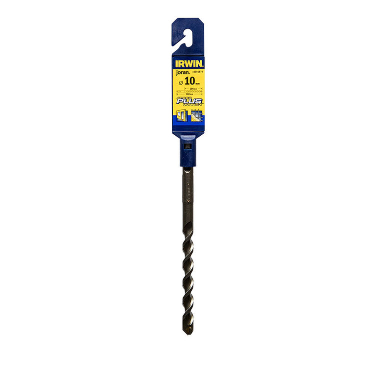 Blíster de broca IRWIN SpeedHammer Plus 10x160mm con certificación PGM