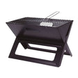 Barbacoa de Carbón Plegable Portátil 45x35x30 cm