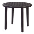 Mesa de Jardín Redonda RESOL Tossa Ø 86 cm Reciclada