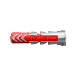 Taco Fischer Duopower de dos componentes en color rojo y gris con diseño inteligente