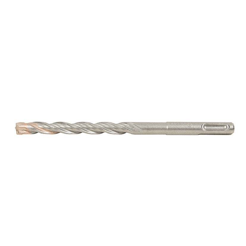 Detalle de broca SDS Plus Trijet RATIO con punta de carburo multicorte