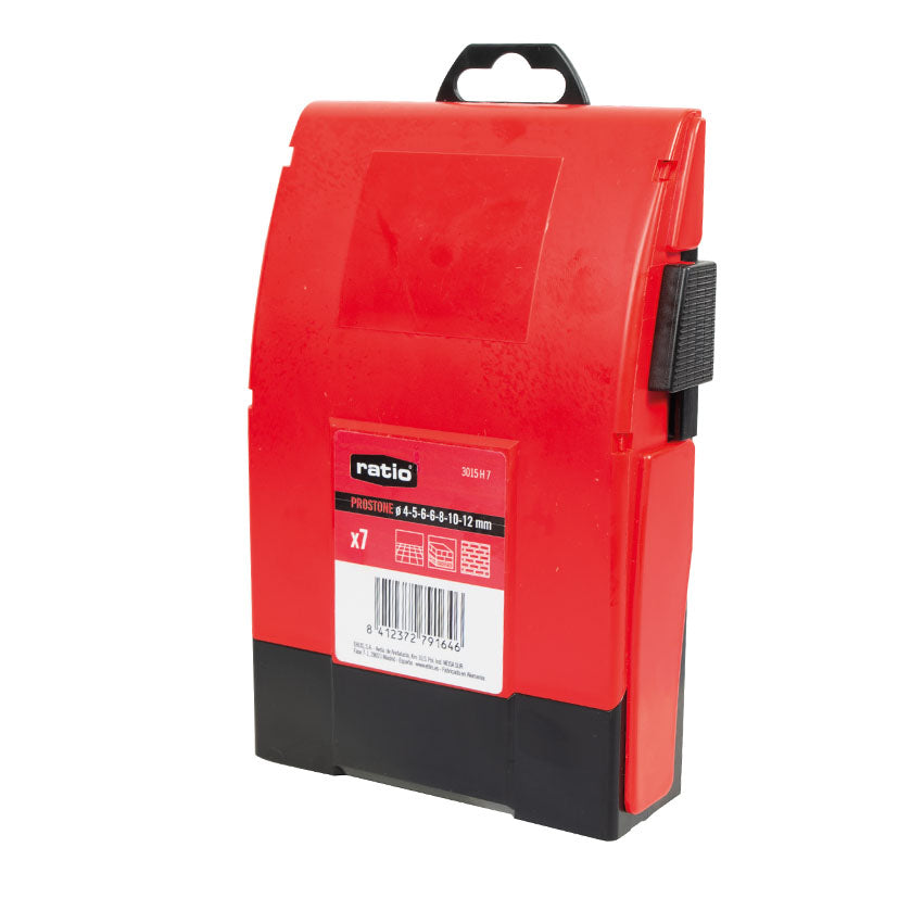 Set 7 Brocas Pared/piedra Ratio Prostone Ratio — Brocas