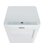Panel de control digital superior del aire acondicionado Habitex AC7000 con botones táctiles