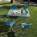 Conjunto de Terraza Basic. -sin Marca — Mueble de Metal y Forja