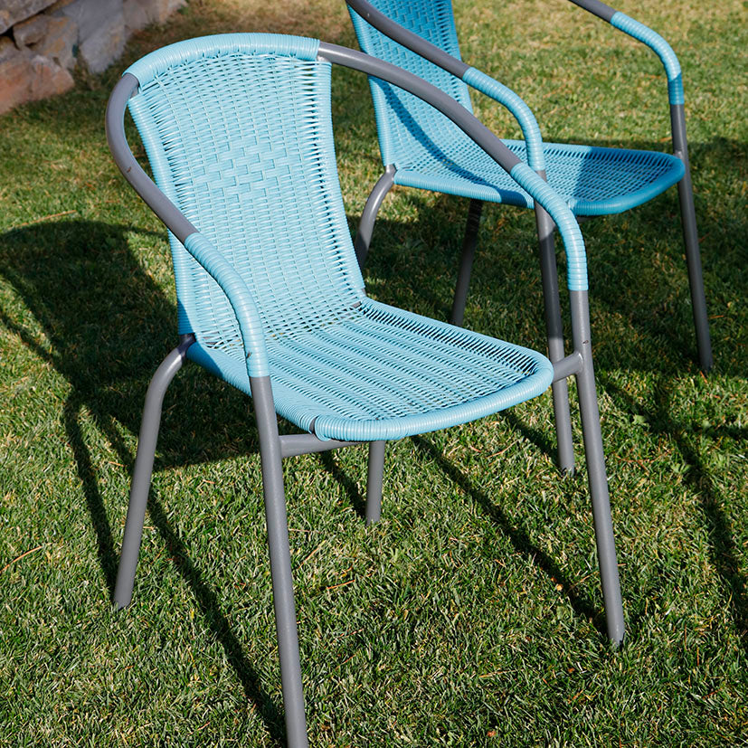 Conjunto de Terraza Basic. -sin Marca — Mueble de Metal y Forja