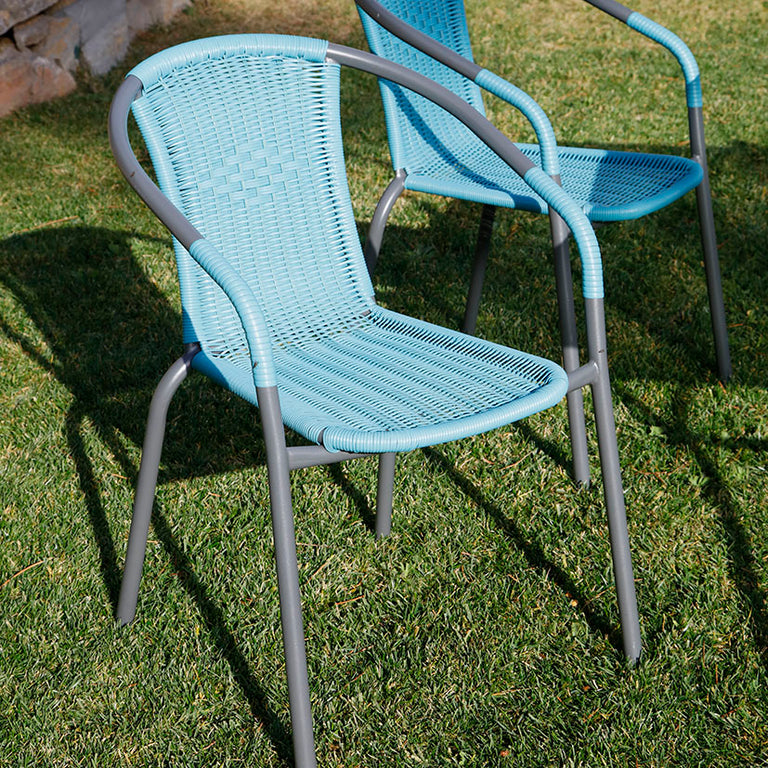 Conjunto de Terraza Basic. -sin Marca — Mueble de Metal y Forja