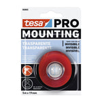 Pack blíster cinta tesa PRO Mounting transparente 5m x 19mm resistente a intemperie
