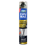 Espuma poliuretano CEYS Espumax Fijación Xpress 750ml formato para pistola profesional.